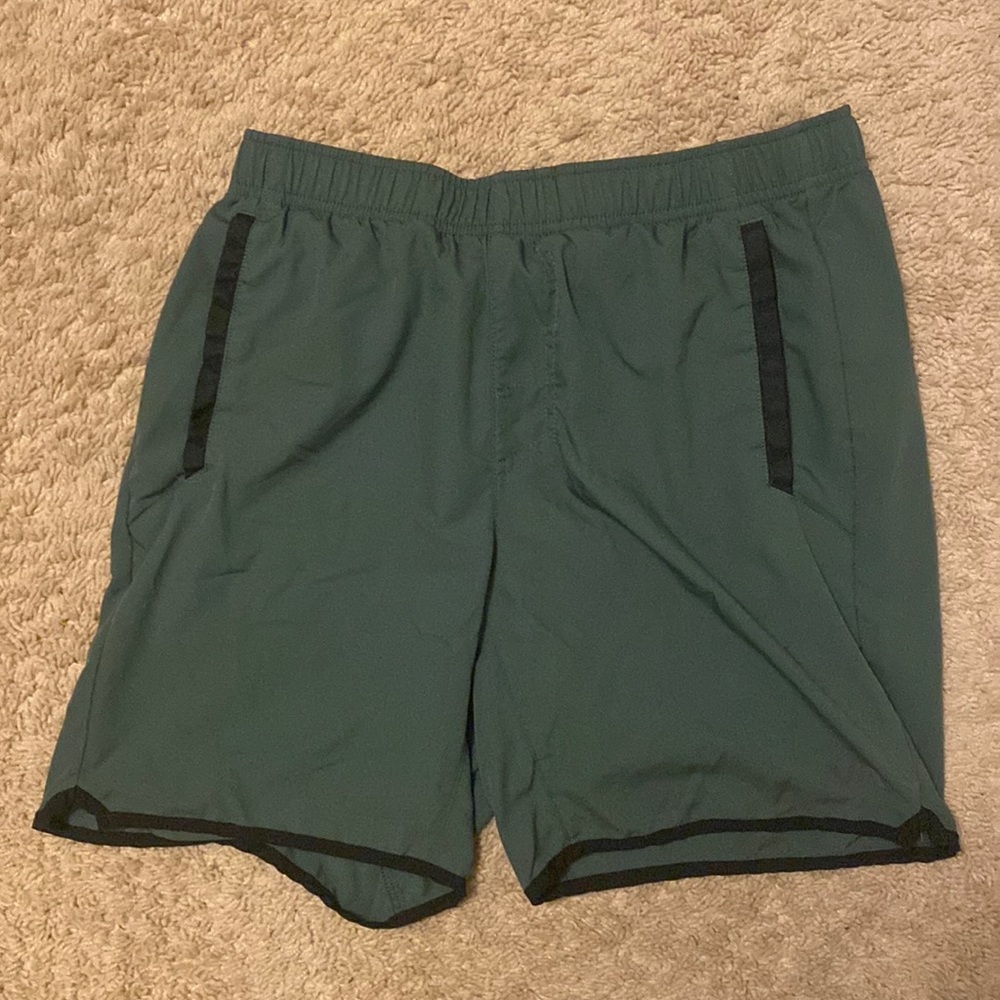 Green RVCA Yogger Shorts